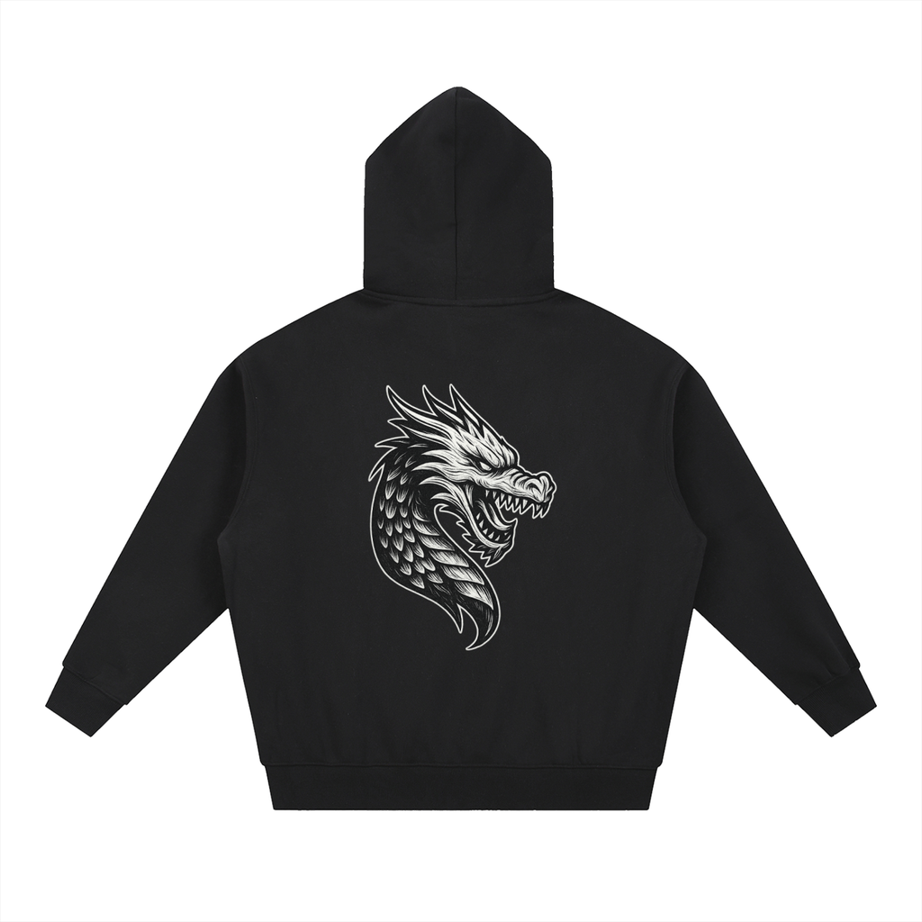 Essential Oversized Fleece Boxy Hoodie