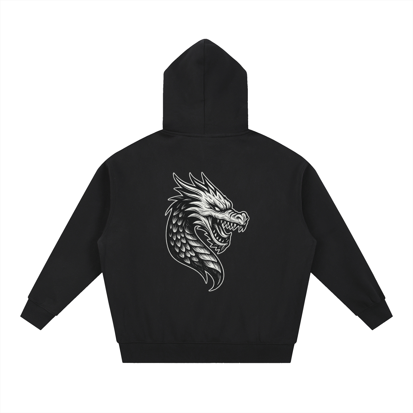 Essential Oversized Fleece Boxy Hoodie